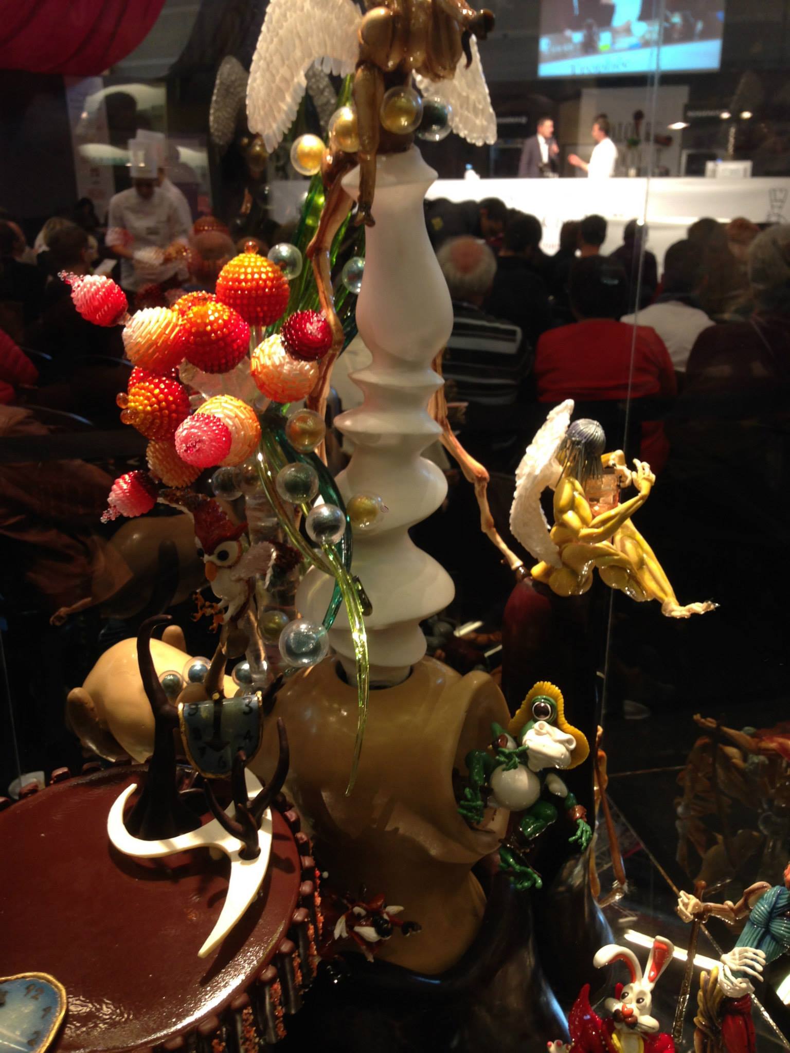 Paris chocolate fair with Jean-Pierre and Fabrice www.rentparis.com